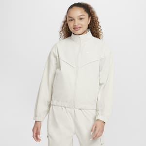 Nike Sportswear Girls' Oversized Lightweight Jacket. Nike ID